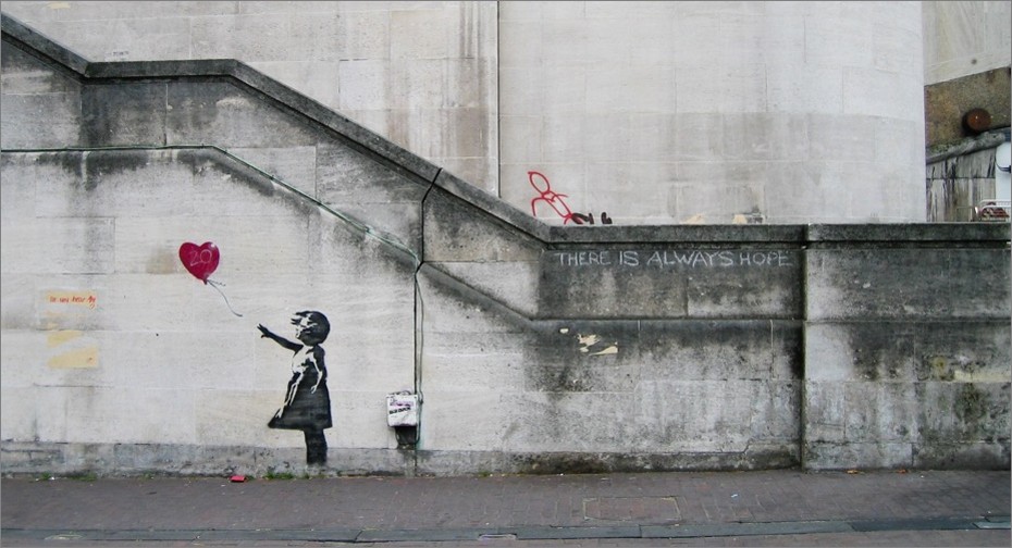 《永远有希望》好喜欢。对这个 motif 一直有印象，感觉印在了很多童装上