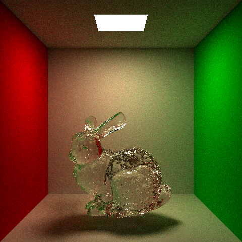 Glass Bunny without Caustics