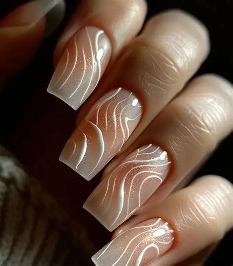 Line Art November Nail Looks 