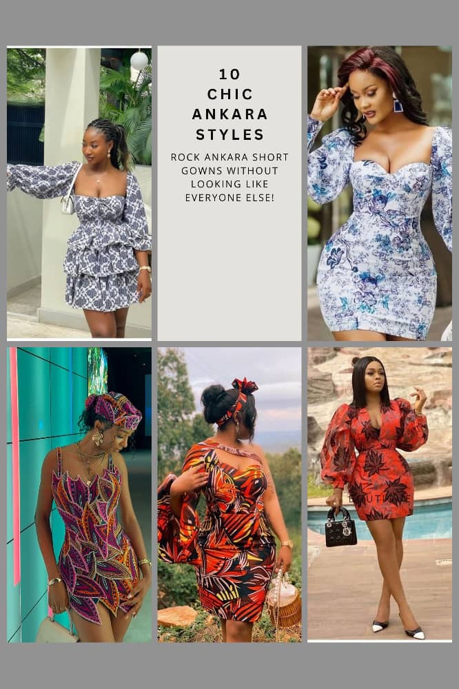 10 Ways to Rock Ankara Short Gowns Without Looking Like Everyone Else at the Party