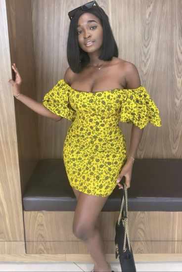 short ankara dress style