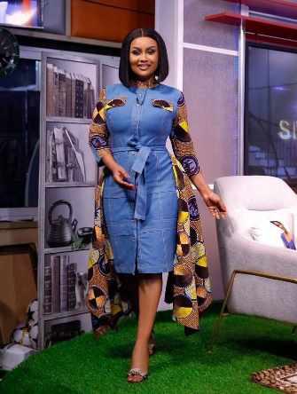 short ankara dress style