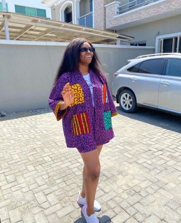 short ankara dress style