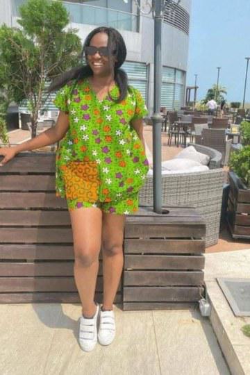 short ankara dress style