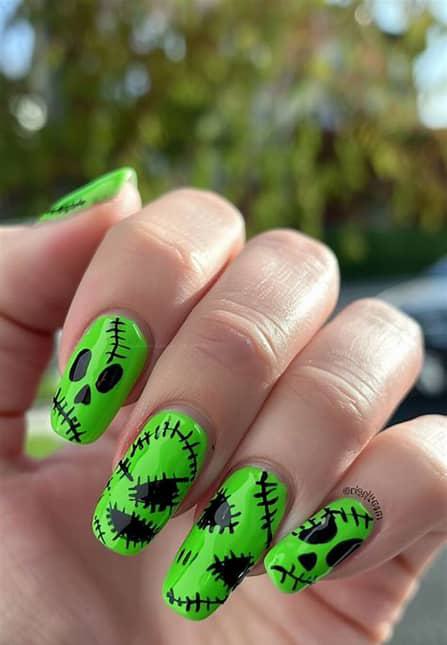 Halloween Nail Art 