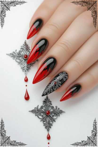 Halloween Nail Art 