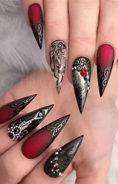 Halloween Nail Art 