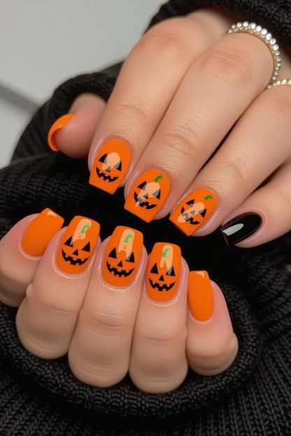 Halloween Nail Art 