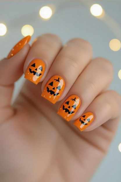 Halloween Nail Art 