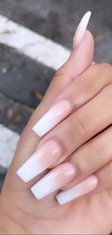 Ombre Acrylic Nails
