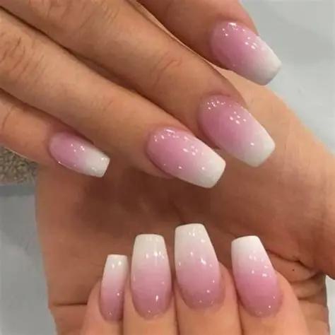 Ombre Acrylic Nails 