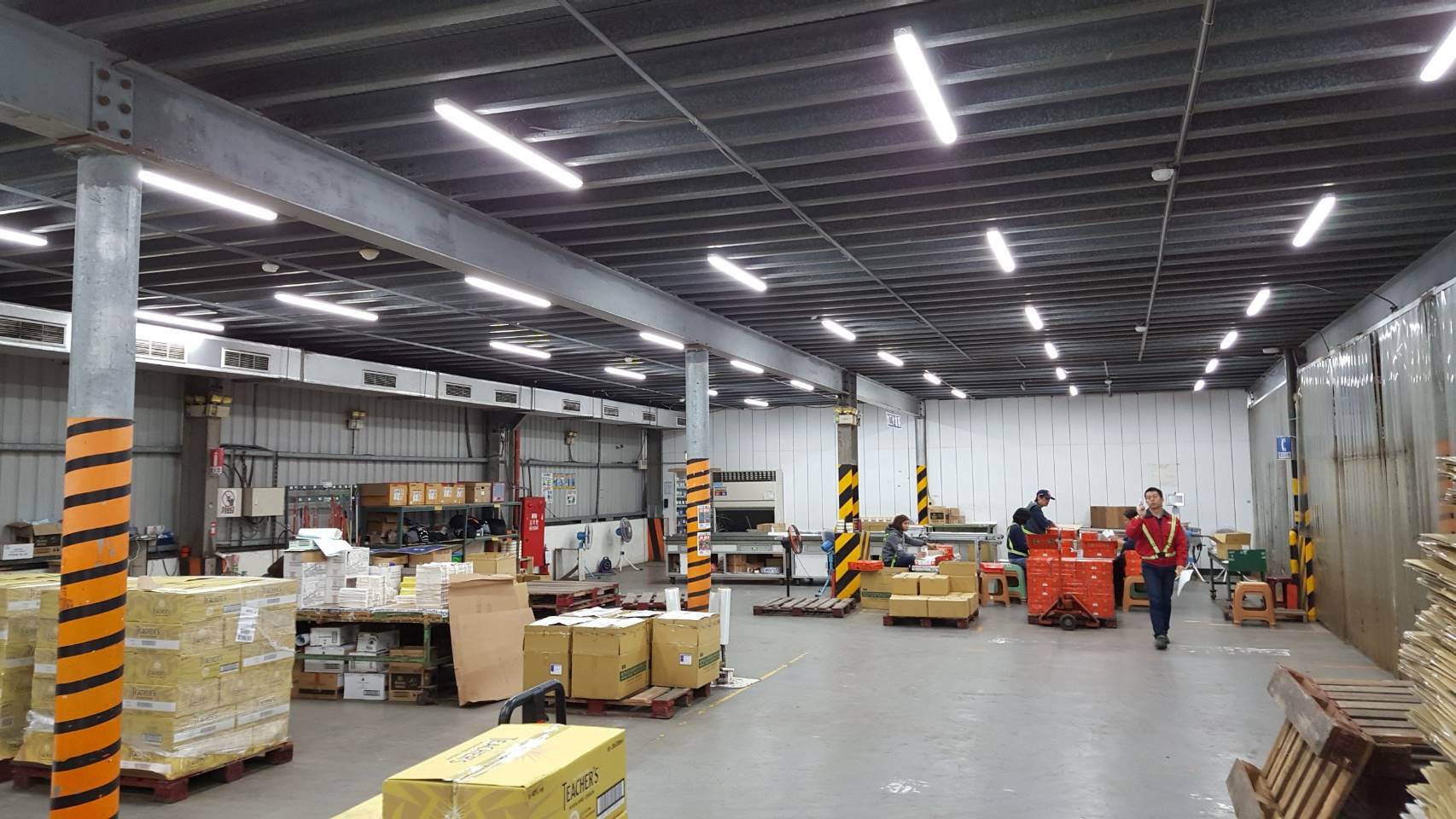 郵船通運股份有限公司 物流中心 安裝實景