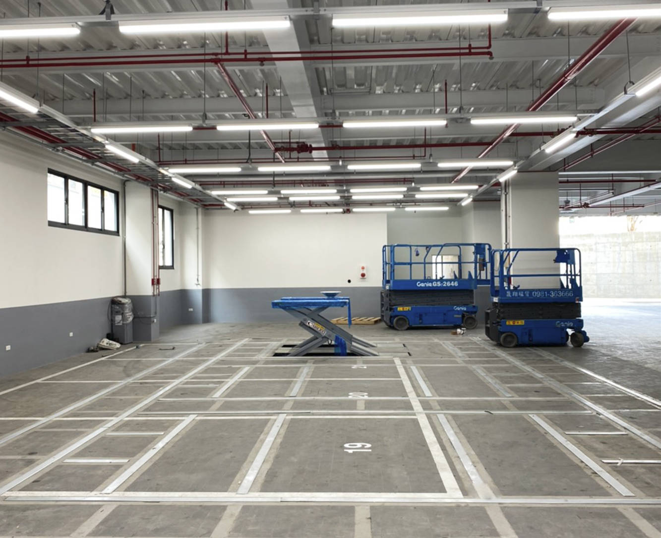 BMW 汽車展修中心 安裝實景