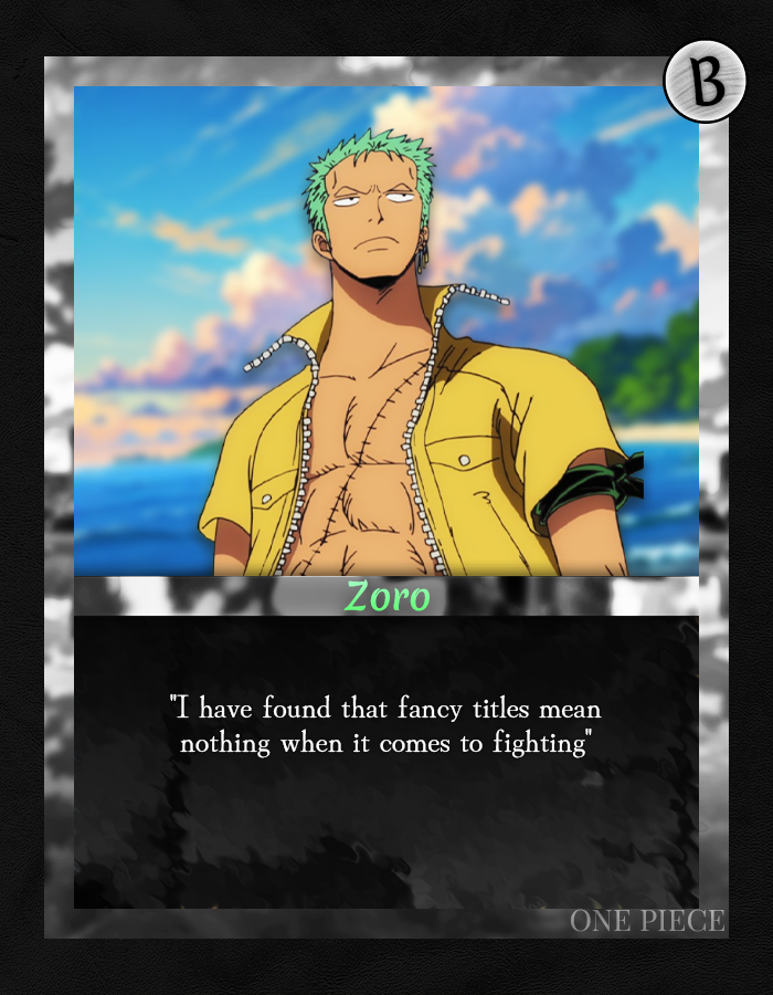 Image of Zoro