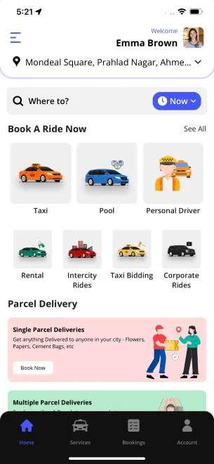 user app