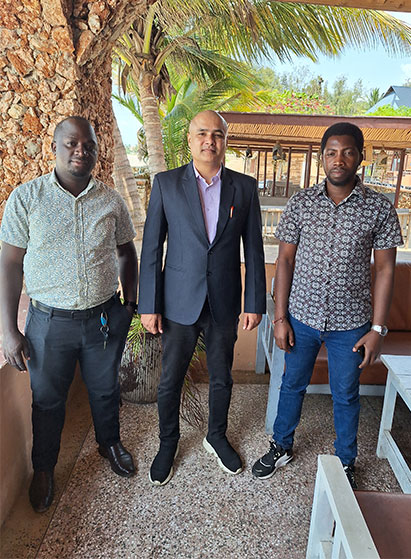 Mr. Saimon from Tanzania