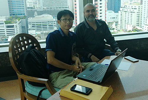 our client from Kazakhstan