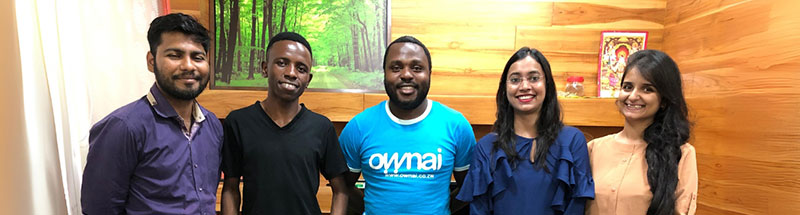 our client from South Africa