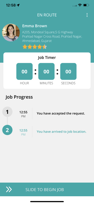 delivery driver profile