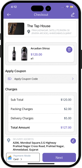 Alcohol Delivery App development Alcohol Delivery App devepment