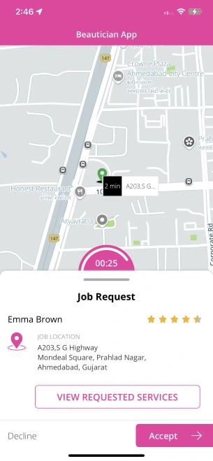 beautician today earnings