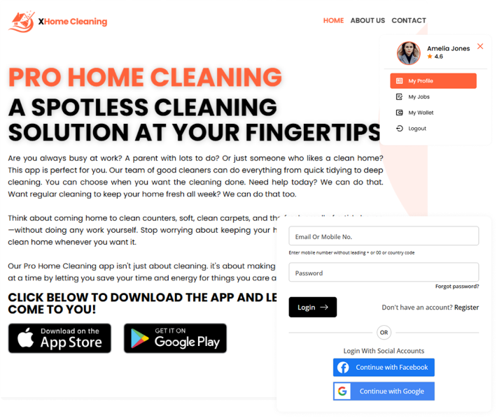grab clone web panel