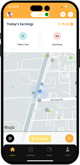 Driver app