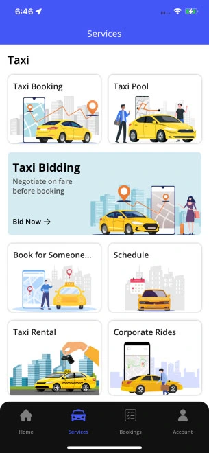user profile setting