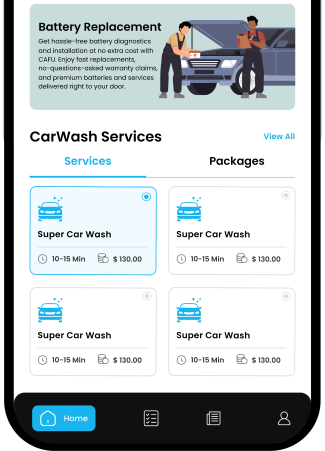car wash appointment app