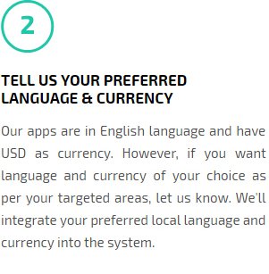 Tell Us Your preferred Language & Currency