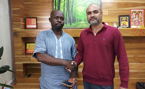 our client from Nigeria