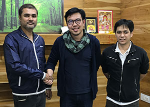 our client from Thailand