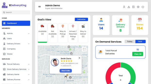 DeliverAll Admin Panel