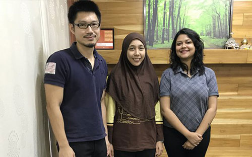 our client from Malaysia