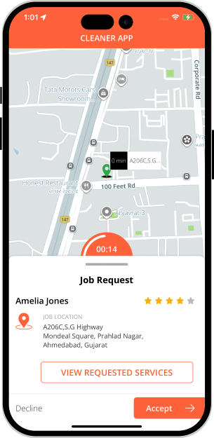 uber for cleaning services