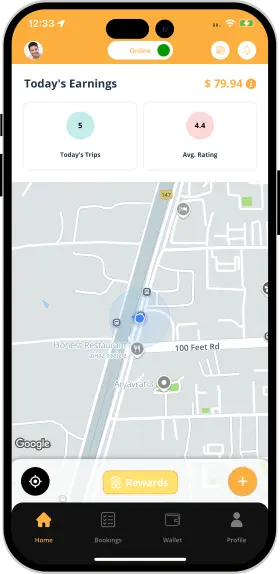 Driver app