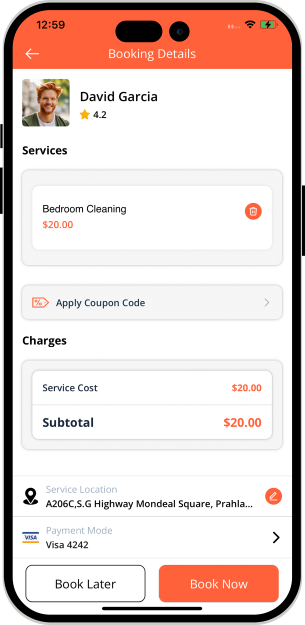 house cleaning app like uber