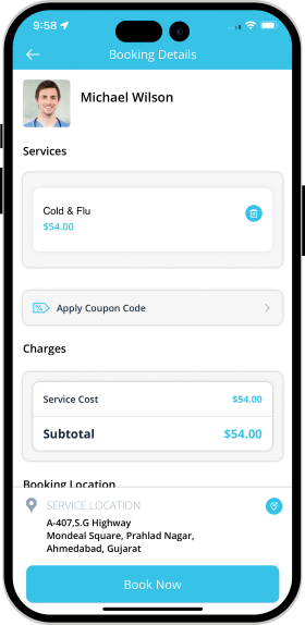 AI powered healthcare app