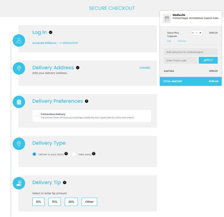 Pharmacy Store Checkout