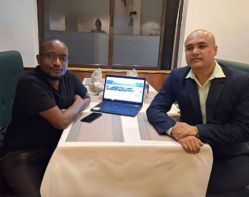 Client in Nairobi, Kenya