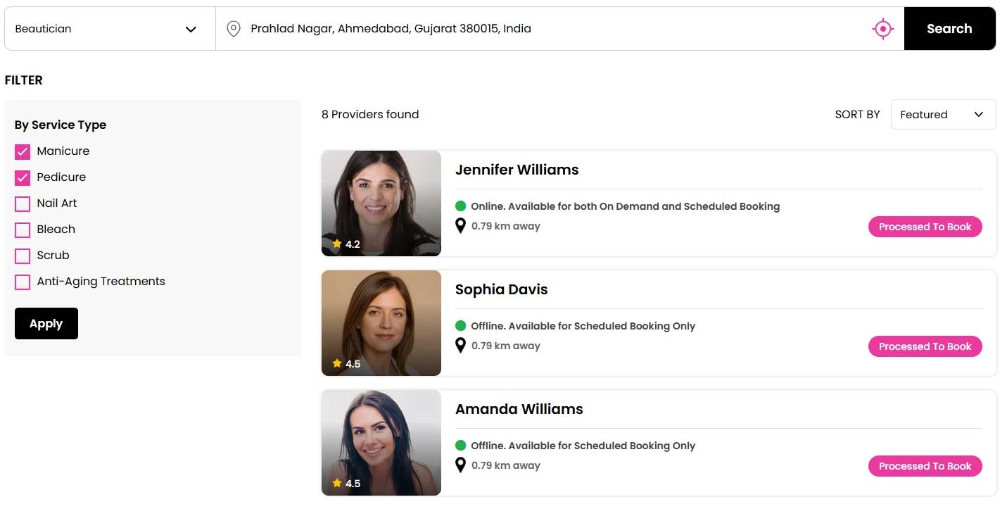 Grocery Store Item Grid View