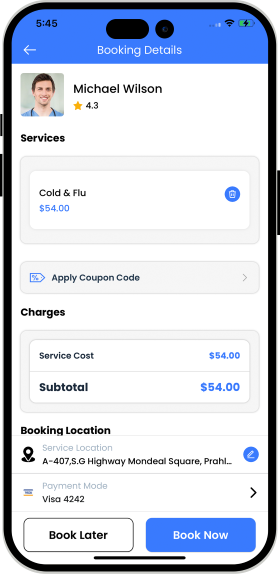 AI powered healthcare app
