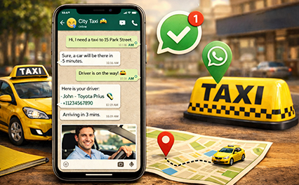 Taxi Booking Via Whats App