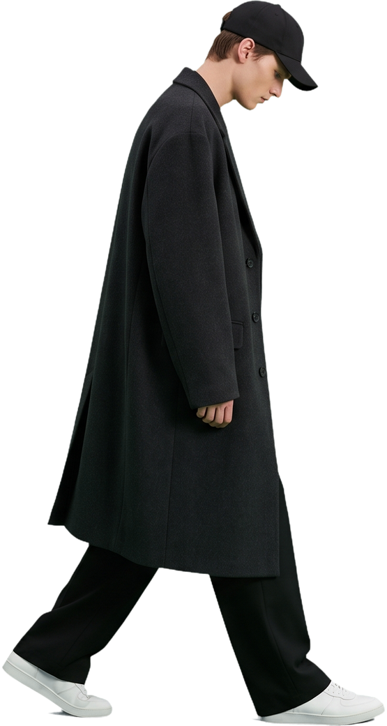 Silhouette couture model