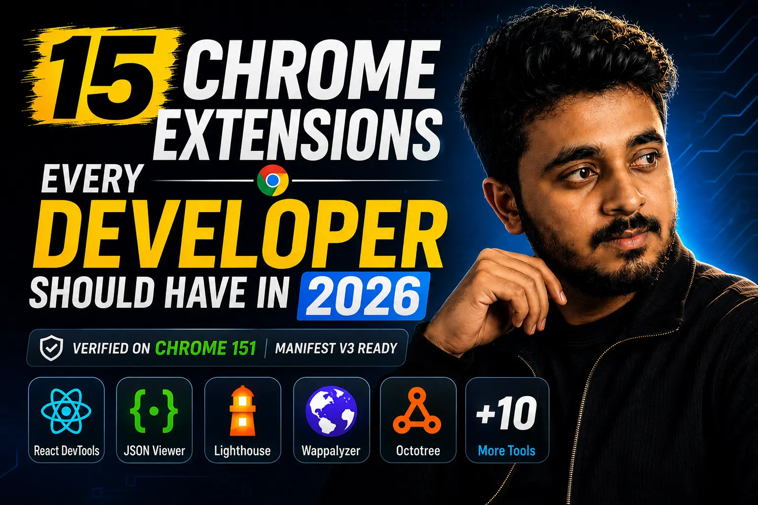 15 Chrome Extensions Every Developer Should Have Installed in 2026
