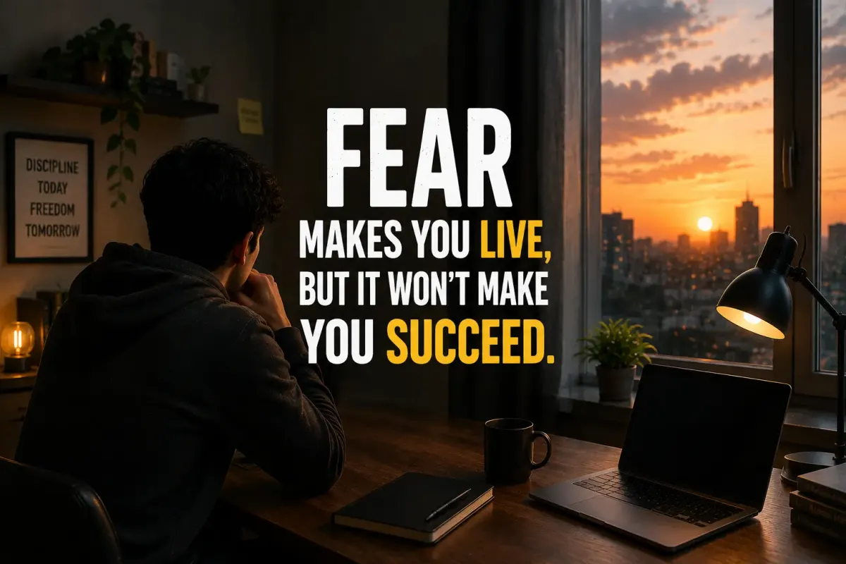 Fear Makes You Live, But It Won't Make You Succeed — How to Take the Step Anyway