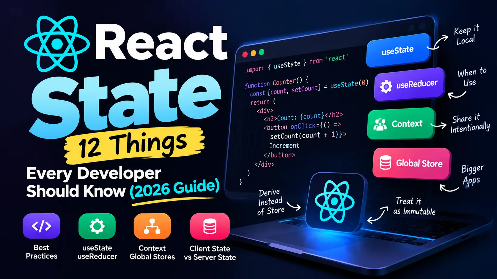 12 Things Every React Developer Should Know About State (2026 Guide)