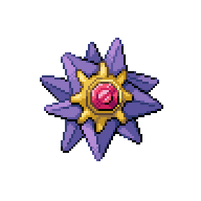 Starmie Sprite Image