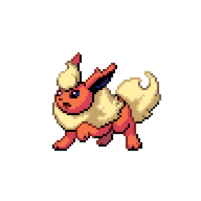 Flareon Sprite Image