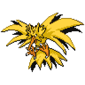 Zapdos Sprite Image